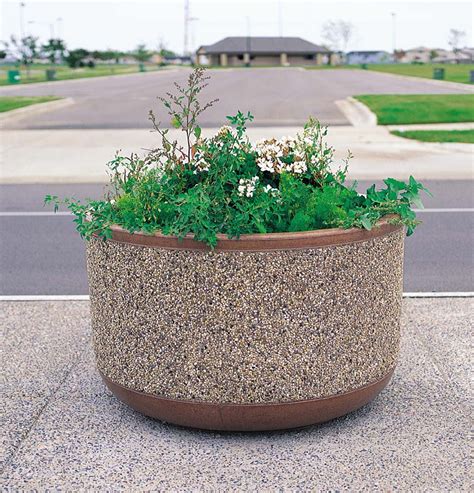 36 inch wide outdoor planters